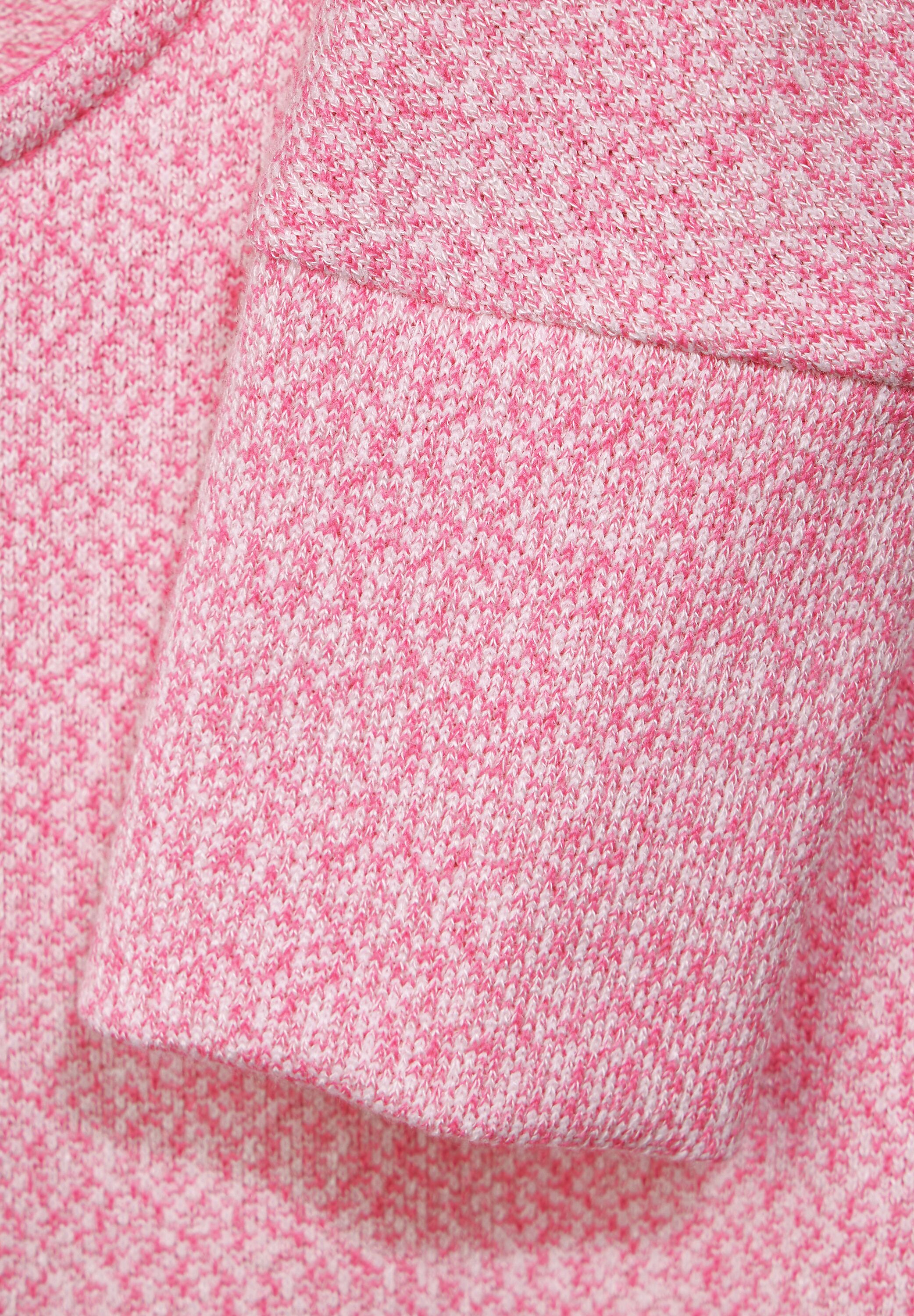 Street cozy Langarmshirt | 40 pink Zweifarbiges One | melange